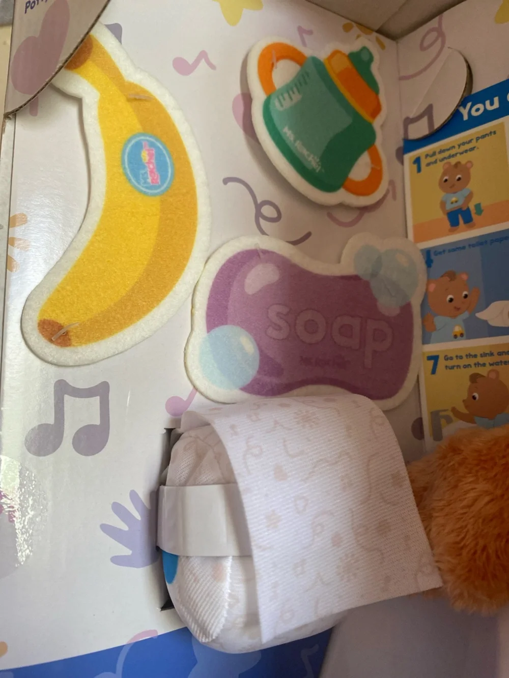 Ms. Rachel’s Potty Time  With Bean Plush Blue ShirtMs. NWT